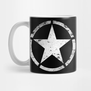 WWII Allied Invasion Star D-Day Mug